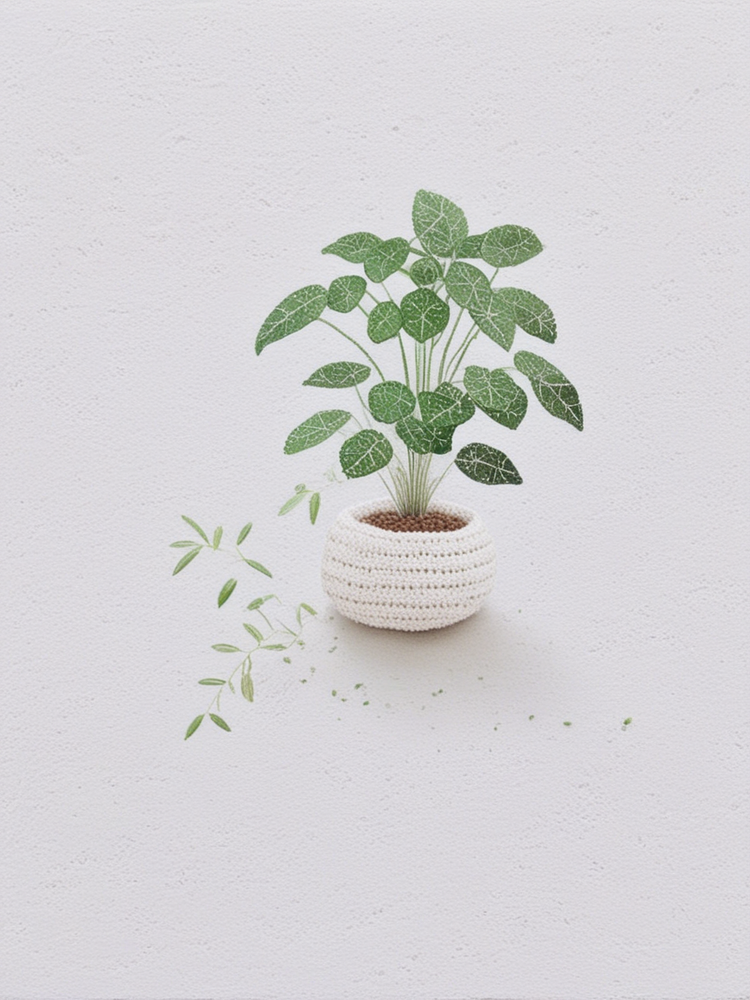 Crochet Flower Pots