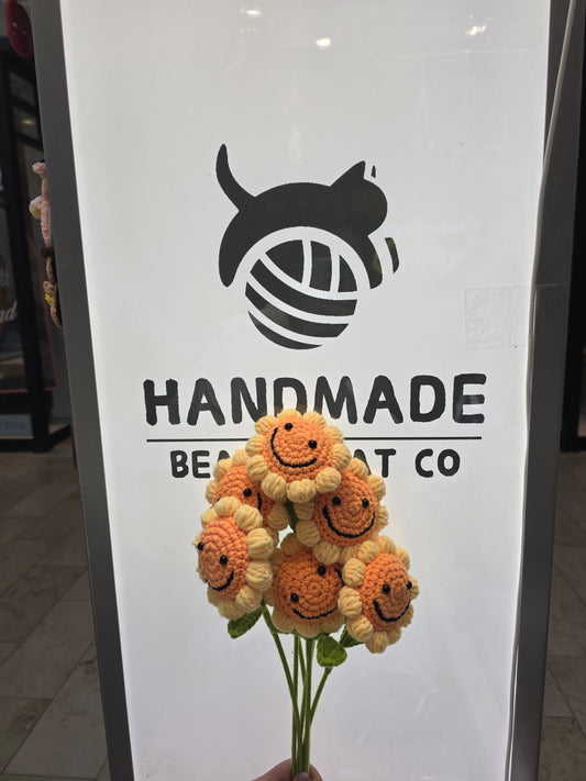 Smile face sunflower